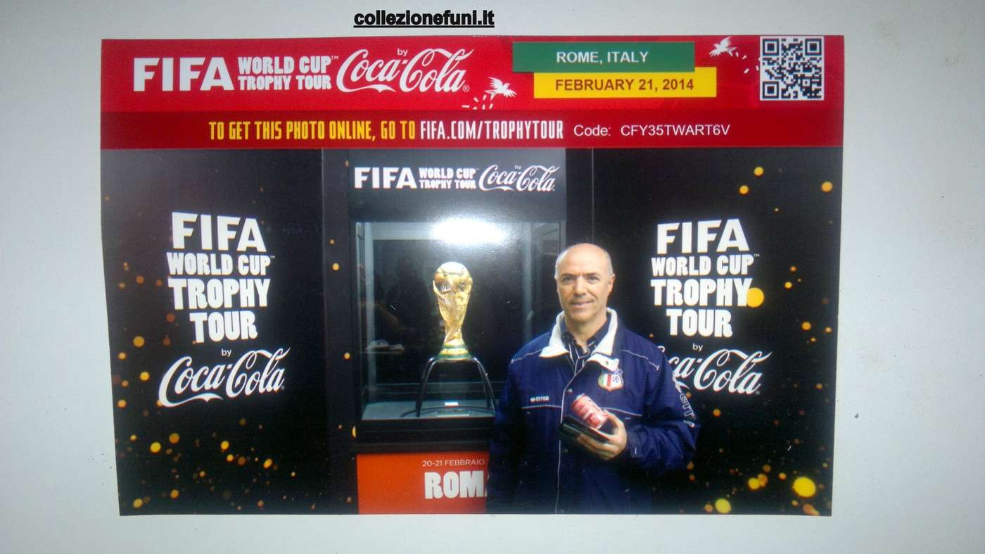 Coca Cola World Cup Roma 2014 Foto Ufficiale.